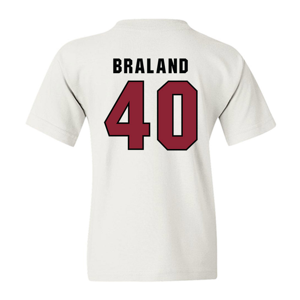 South Carolina - NCAA Baseball : Gavin Braland - Classic Shersey Youth T-Shirt-1