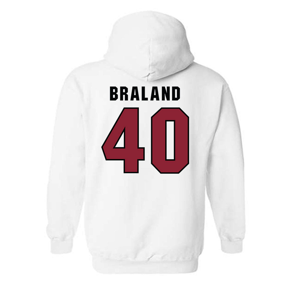 South Carolina - NCAA Baseball : Gavin Braland - Classic Shersey Hooded Sweatshirt-1