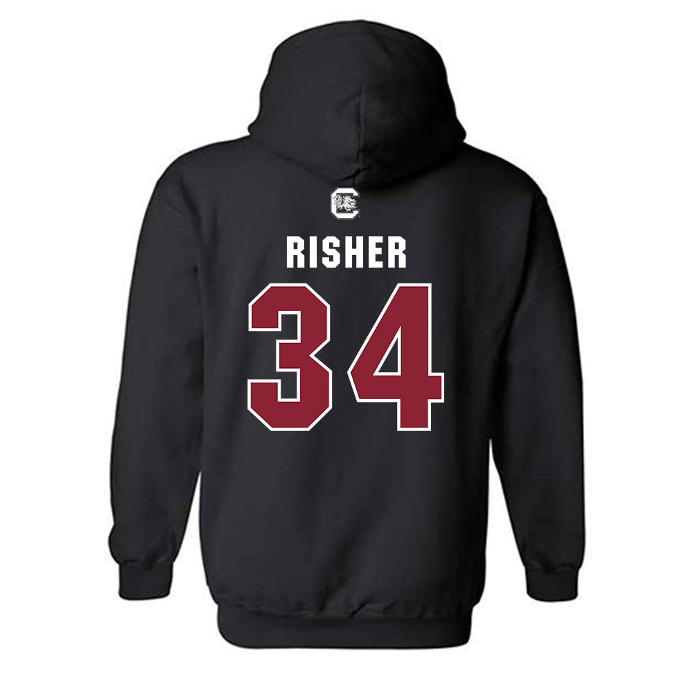 South Carolina - NCAA Football : Jamian Risher - Classic Shersey Hooded Sweatshirt-1