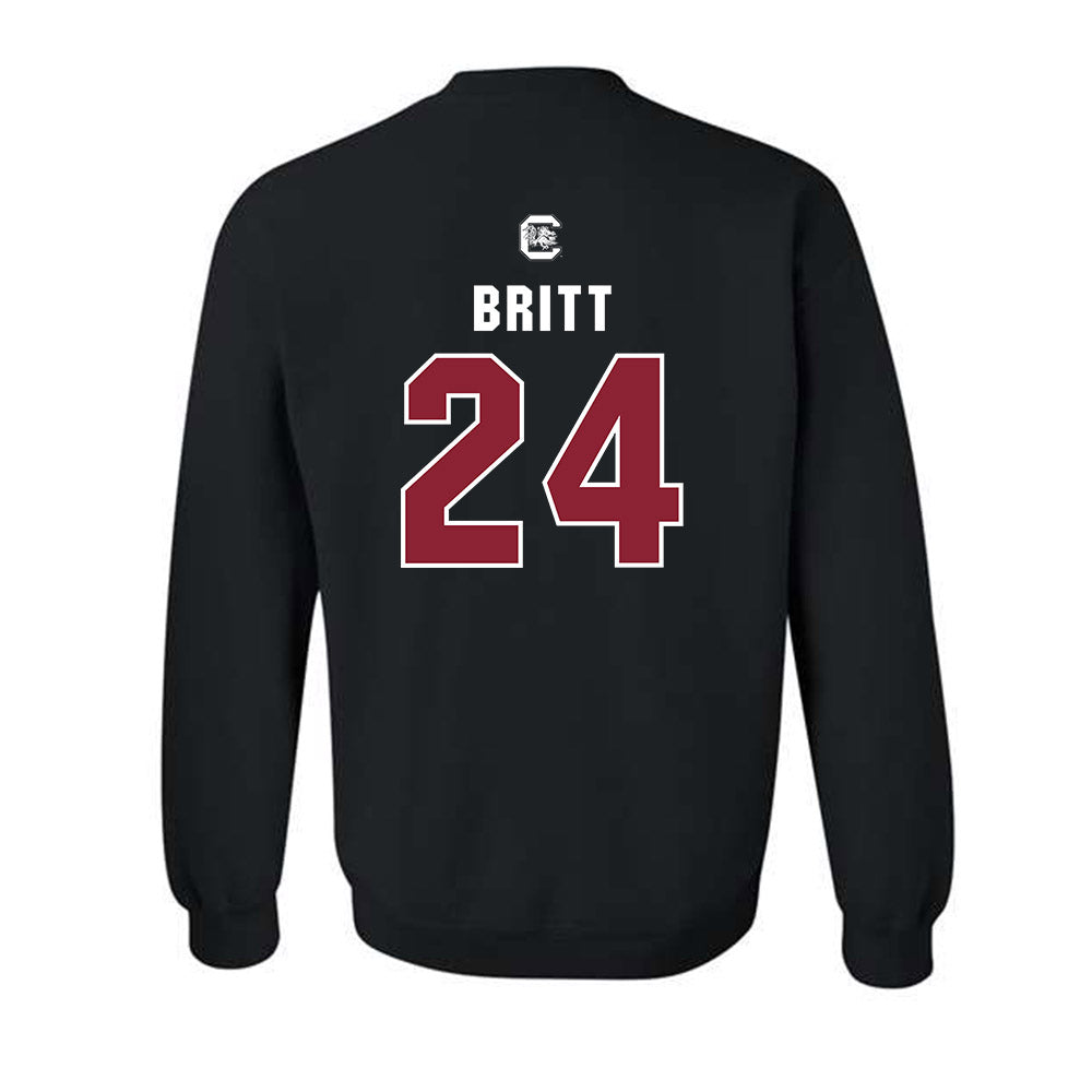 South Carolina - NCAA Football : Keenan Britt - Classic Shersey Crewneck Sweatshirt-1
