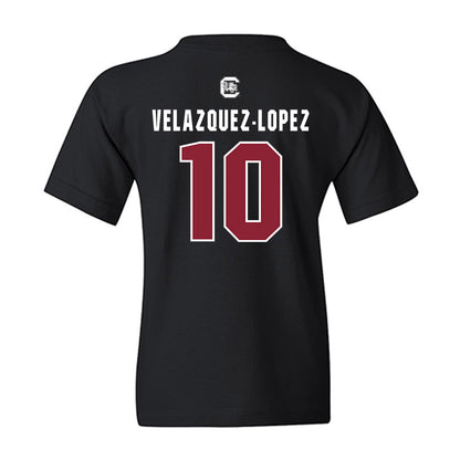 South Carolina - NCAA Men's Soccer : Alejandro Velazquez-Lopez - Classic Shersey Youth T-Shirt-1