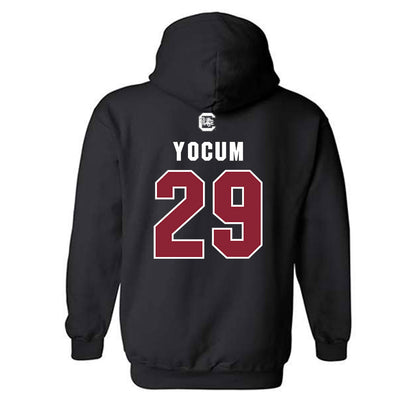 South Carolina - NCAA Football : Gunnar Yocum - Classic Shersey Hooded Sweatshirt-1