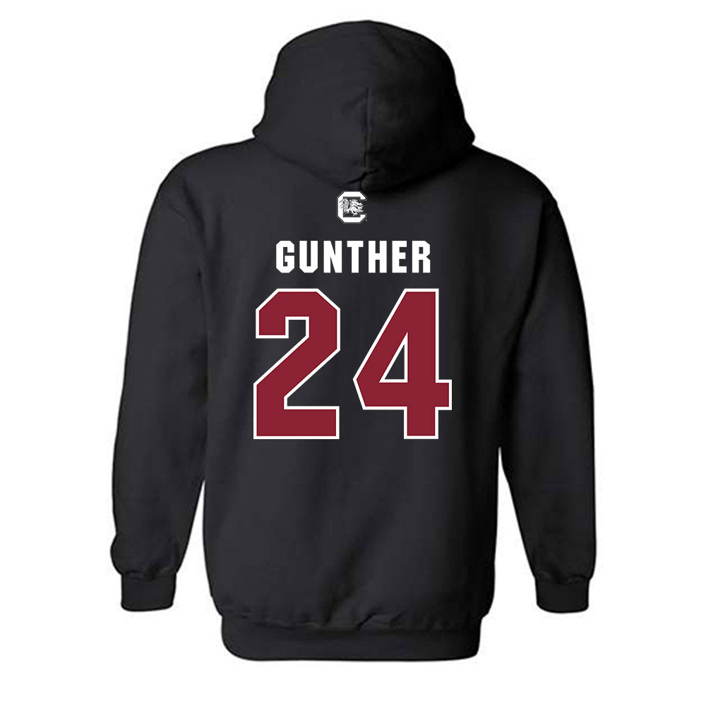 South Carolina - NCAA Baseball : Josh Gunther - Classic Shersey Hooded Sweatshirt-1