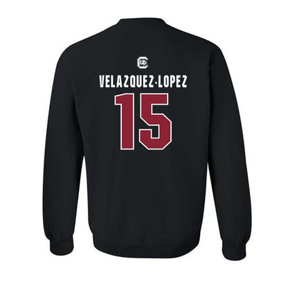 South Carolina - NCAA Men's Soccer : Alejandro Velazquez-Lopez - Classic Shersey Crewneck Sweatshirt-1