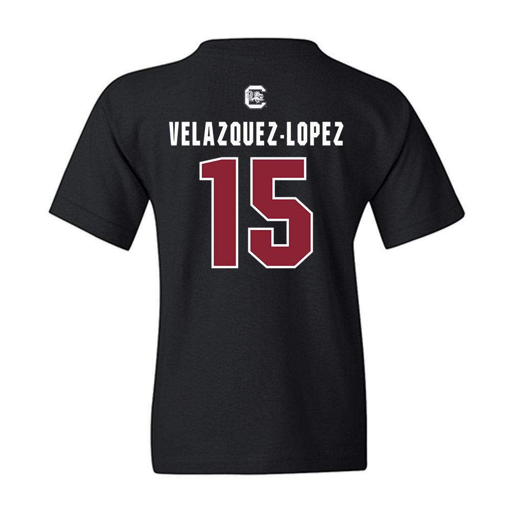 South Carolina - NCAA Men's Soccer : Alejandro Velazquez-Lopez - Classic Shersey Youth T-Shirt-1