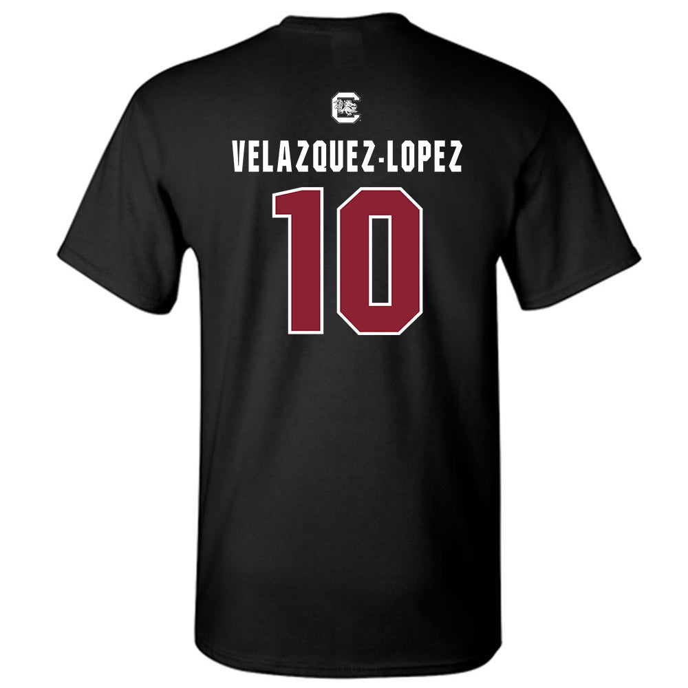 South Carolina - NCAA Men's Soccer : Alejandro Velazquez-Lopez - Classic Shersey T-Shirt-1