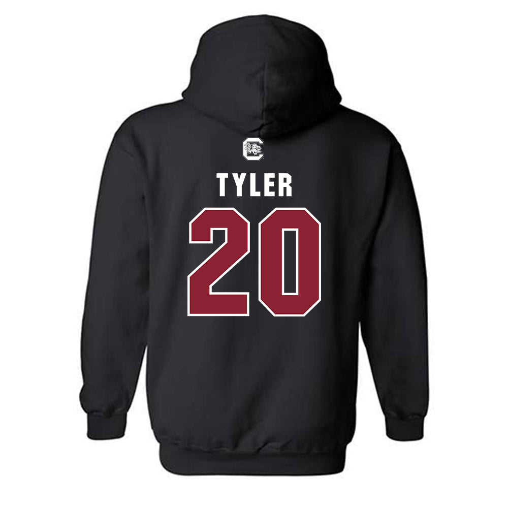 South Carolina - NCAA Football : Mike Tyler - Classic Shersey Hooded Sweatshirt-1