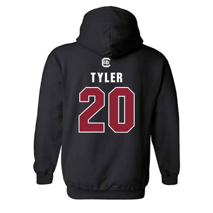 South Carolina - NCAA Football : Mike Tyler - Classic Shersey Hooded Sweatshirt-1