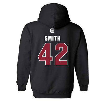 South Carolina - NCAA Football : Josh Smith - Classic Shersey Hooded Sweatshirt-1