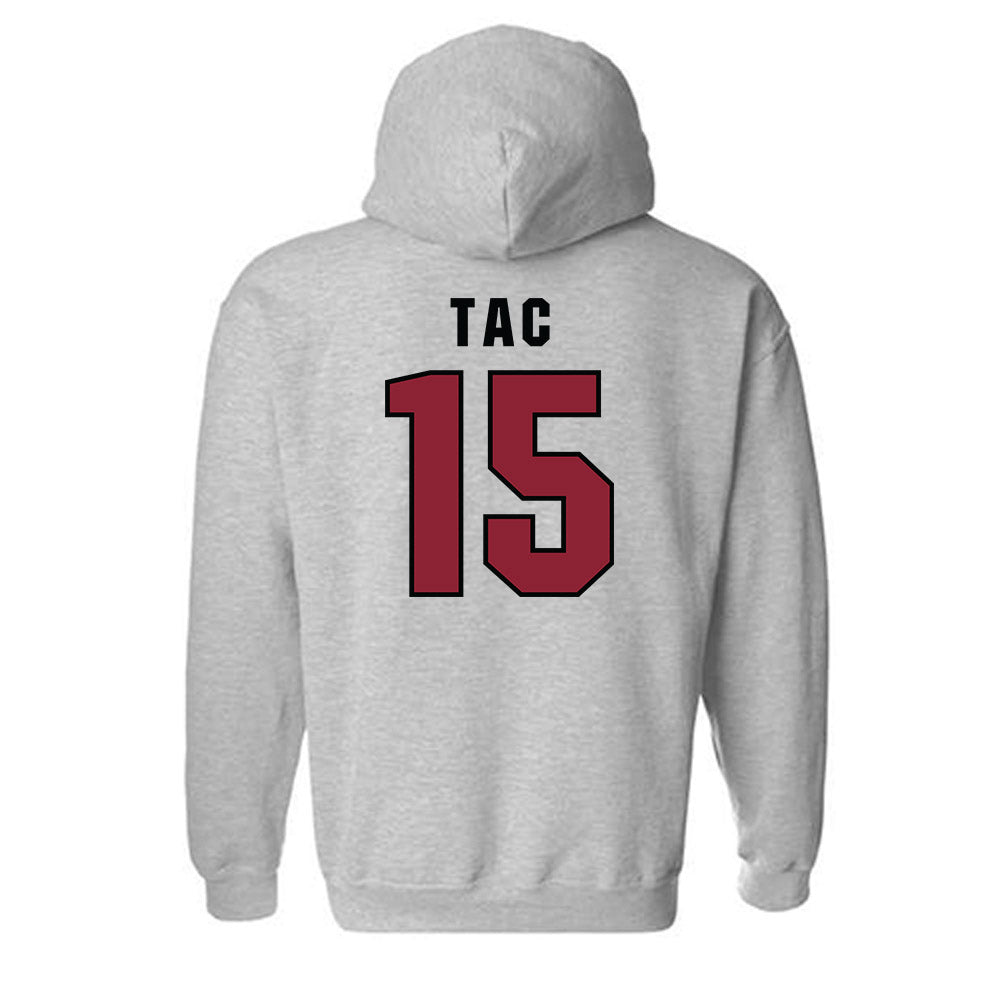 South Carolina - NCAA Women's Basketball : Adhel Tac - Classic Shersey Hooded Sweatshirt-1