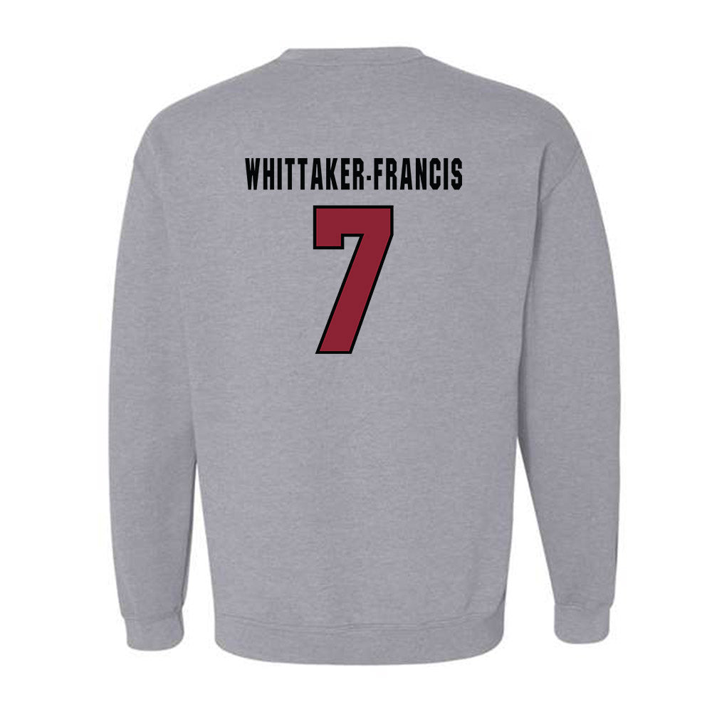 South Carolina - NCAA Men's Soccer : Isaiah Whittaker-Francis - Classic Shersey Crewneck Sweatshirt-1
