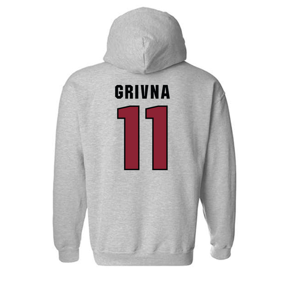 South Carolina - NCAA Women's Volleyball : Ella Grivna - Classic Shersey Hooded Sweatshirt-1