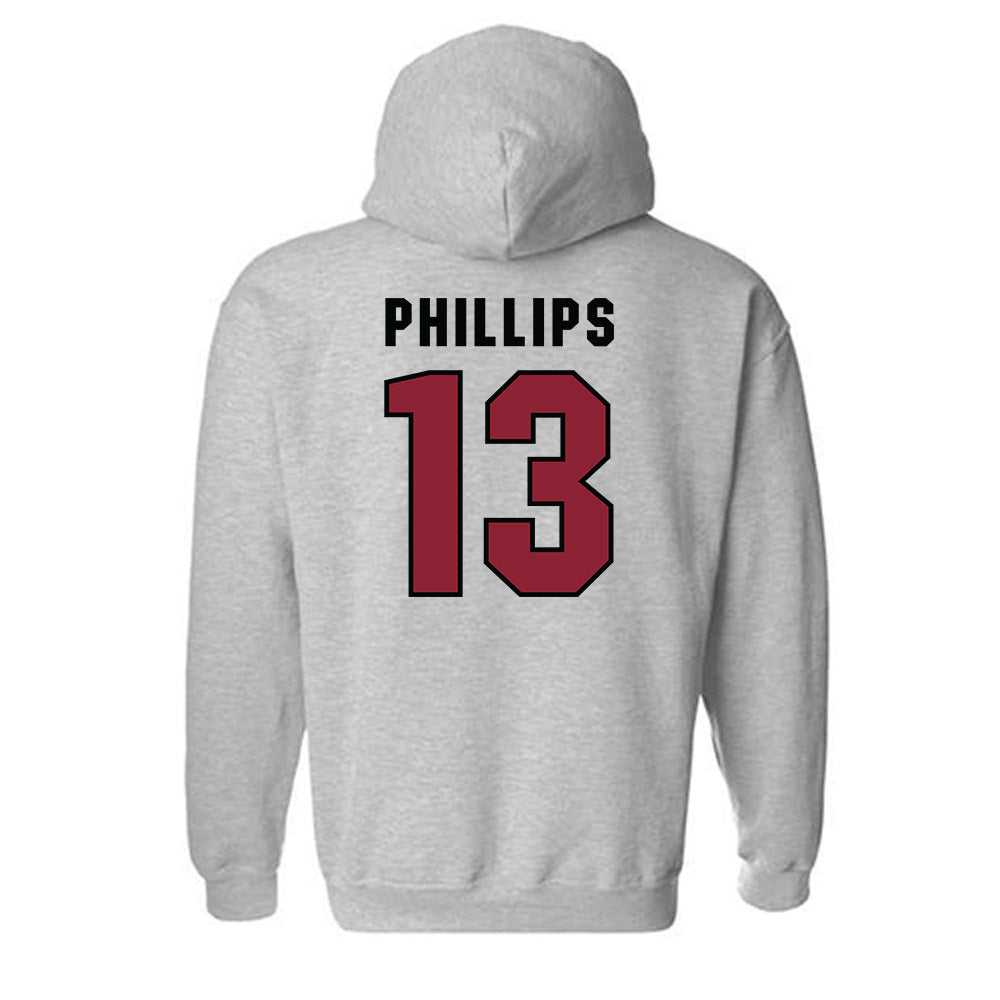 South Carolina - NCAA Baseball : Amp Phillips - Classic Shersey Hooded Sweatshirt-1