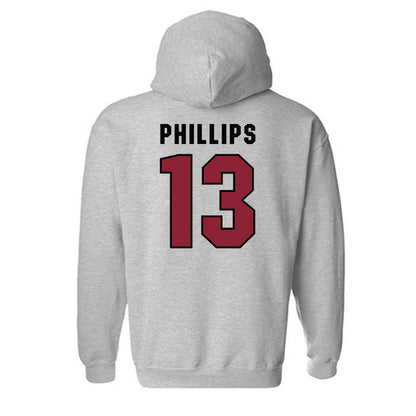 South Carolina - NCAA Baseball : Amp Phillips - Classic Shersey Hooded Sweatshirt-1