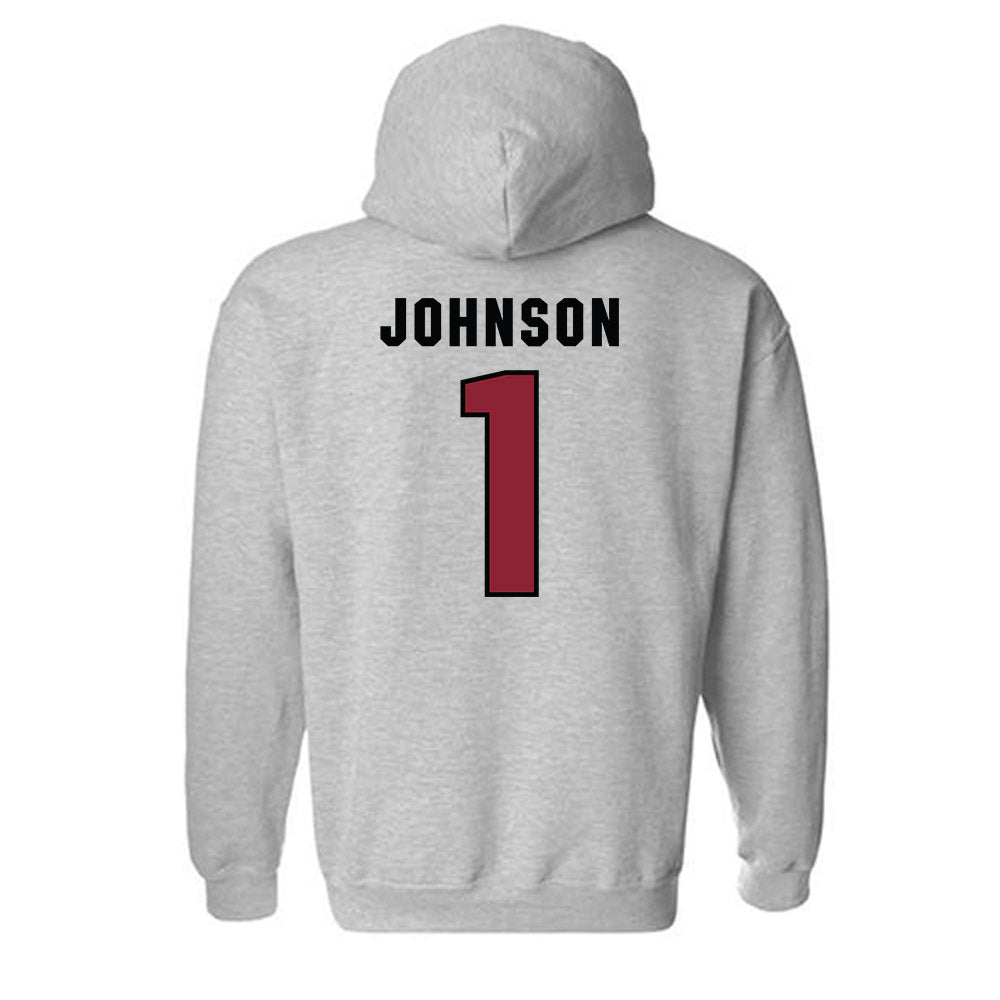 South Carolina - NCAA Women's Basketball : Carol Johnson - Classic Shersey Hooded Sweatshirt-1