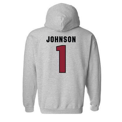 South Carolina - NCAA Women's Basketball : Carol Johnson - Classic Shersey Hooded Sweatshirt-1