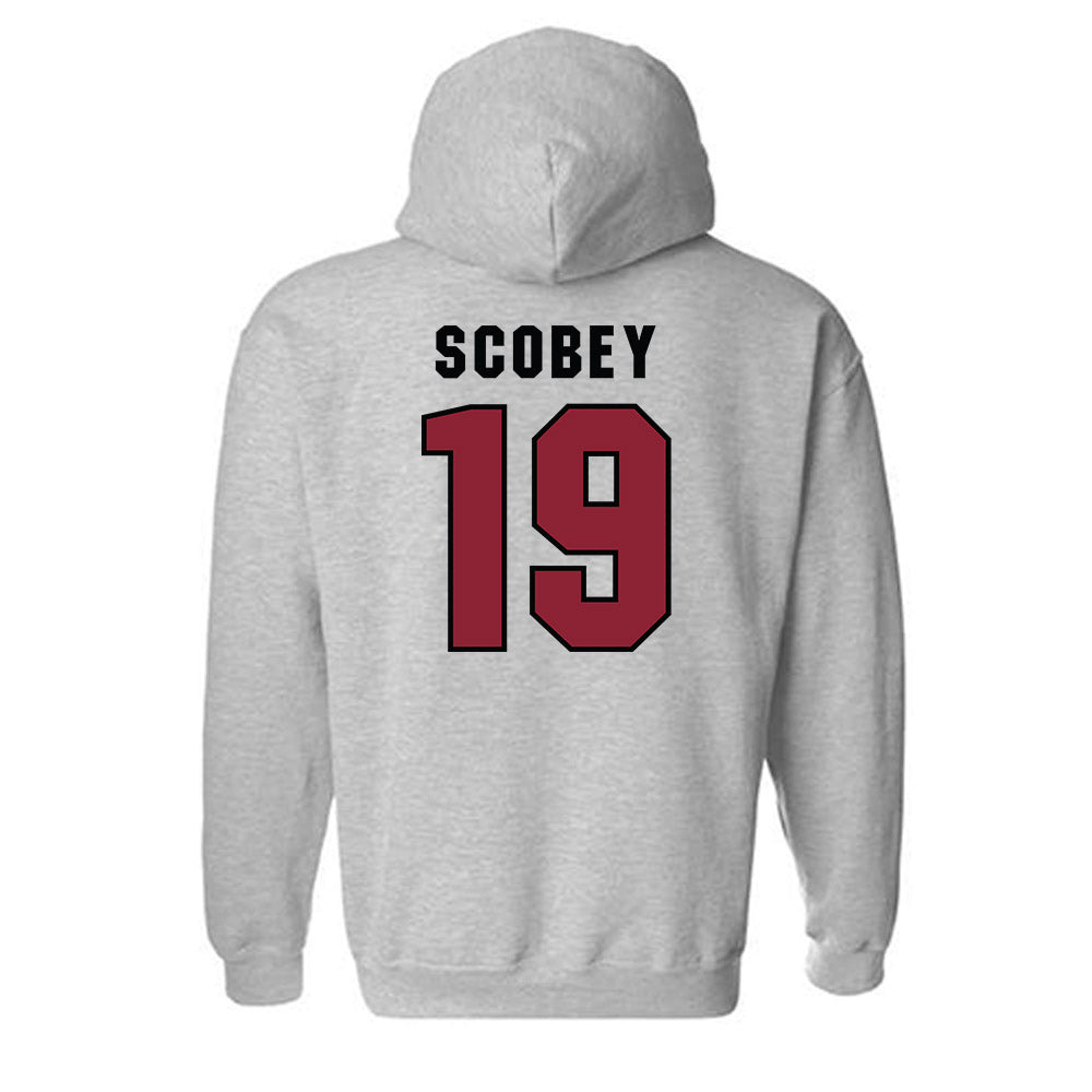 South Carolina - NCAA Baseball : KJ Scobey - Classic Shersey Hooded Sweatshirt-1