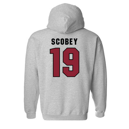 South Carolina - NCAA Baseball : KJ Scobey - Classic Shersey Hooded Sweatshirt-1