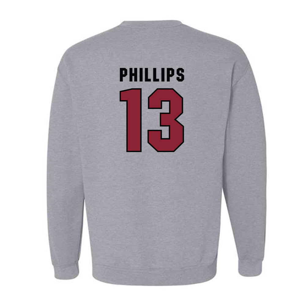 South Carolina - NCAA Baseball : Amp Phillips - Classic Shersey Crewneck Sweatshirt-1