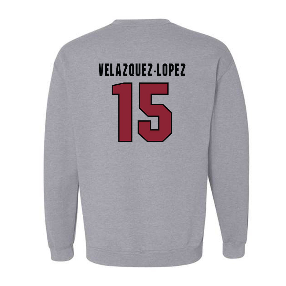 South Carolina - NCAA Men's Soccer : Alejandro Velazquez-Lopez - Classic Shersey Crewneck Sweatshirt-1