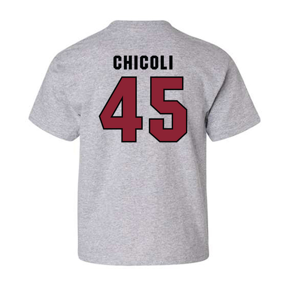 South Carolina - NCAA Baseball : Connor Chicoli - Classic Shersey Youth T-Shirt-1