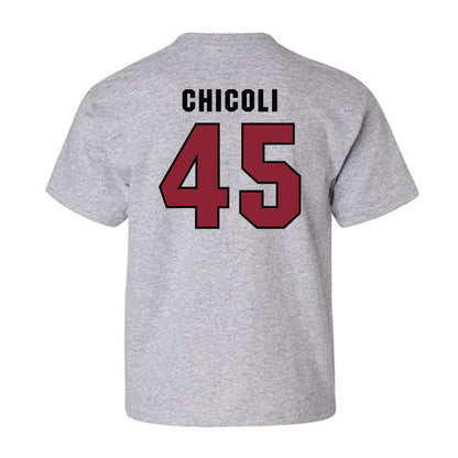 South Carolina - NCAA Baseball : Connor Chicoli - Classic Shersey Youth T-Shirt-1