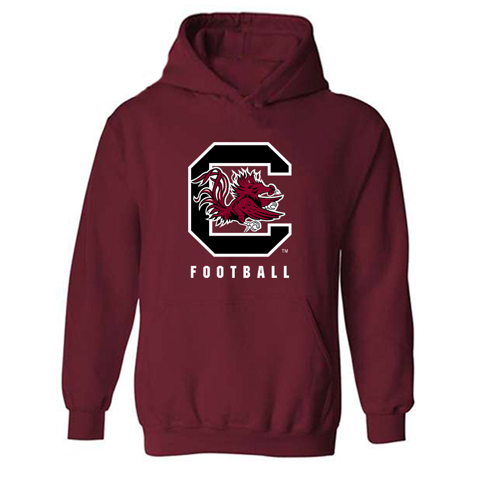 South Carolina - NCAA Football : David Bucey - Classic Shersey Hooded Sweatshirt-0
