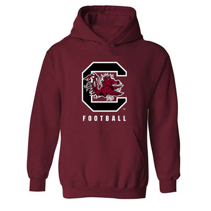 South Carolina - NCAA Football : David Bucey - Classic Shersey Hooded Sweatshirt-0