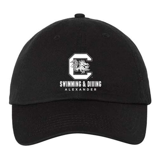 South Carolina - NCAA Men's Swimming & Diving : William Alexander - Dad Hat-0
