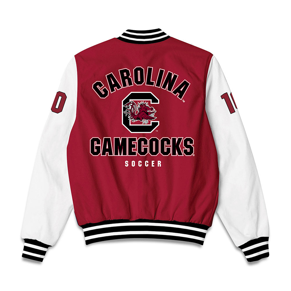 South Carolina - NCAA Men's Soccer : Alejandro Velazquez-Lopez - Bomber Jacket-1
