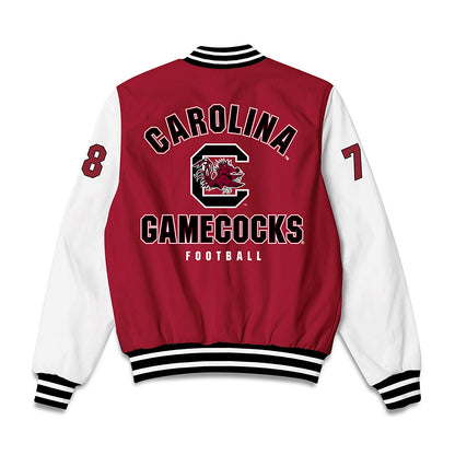 South Carolina - NCAA Football : Seth Smith - Bomber Jacket-1