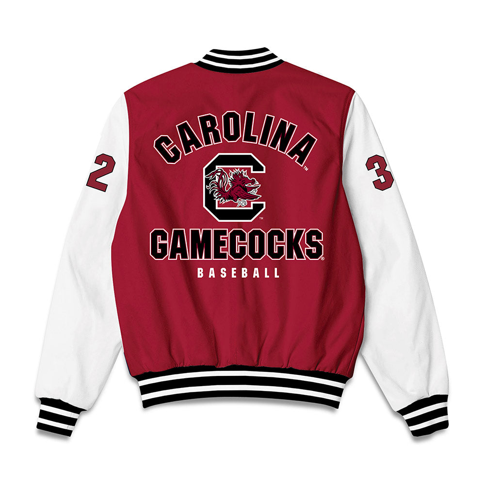 South Carolina - NCAA Baseball : Brandon Stone - Bomber Jacket-1