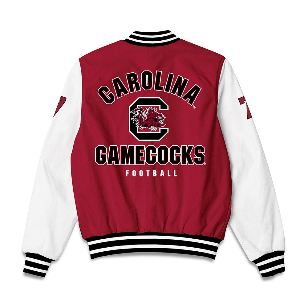 South Carolina - NCAA Football : Jordon Gidron - Bomber Jacket-1