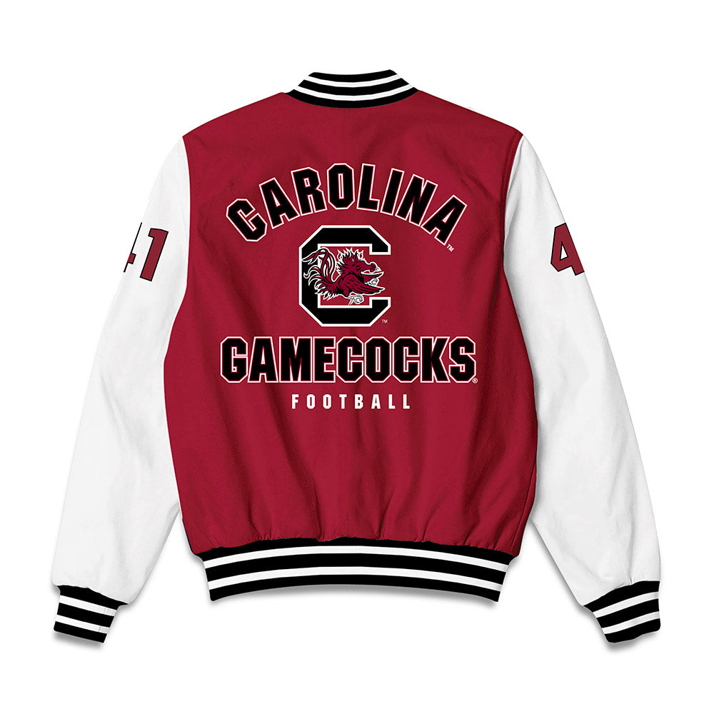 South Carolina - NCAA Football : Kobby Sakyi-Prah - Bomber Jacket-1