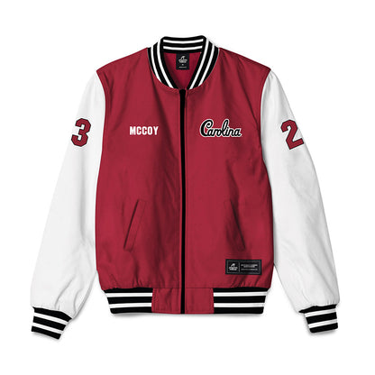 South Carolina - NCAA Baseball : Jake McCoy - Bomber Jacket-0
