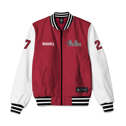 South Carolina - NCAA Baseball : Zach Russell - Bomber Jacket-0