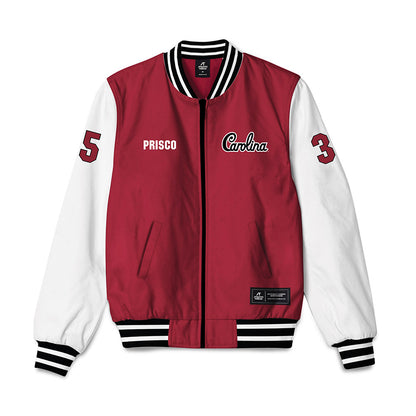 South Carolina - NCAA Baseball : Logan Prisco - Bomber Jacket-0