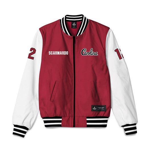 South Carolina - NCAA Softball : Sage Scarmardo - Bomber Jacket-0