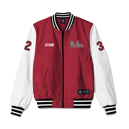 South Carolina - NCAA Baseball : Brandon Stone - Bomber Jacket-0