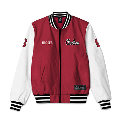 South Carolina - NCAA Baseball : Bradley Hodges - Bomber Jacket-0