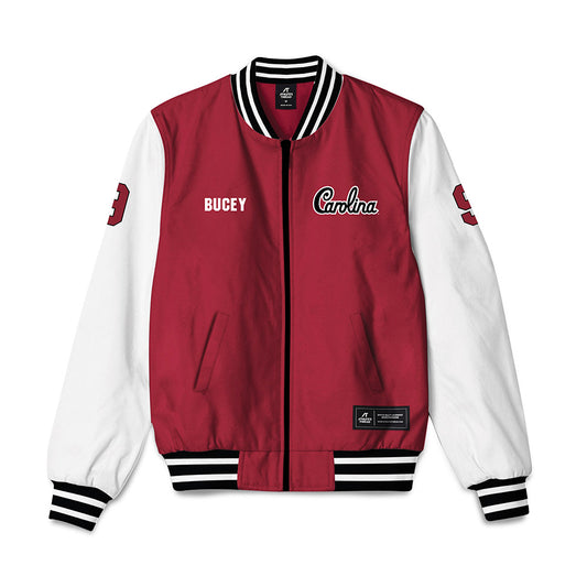 South Carolina - NCAA Football : David Bucey - Bomber Jacket-0