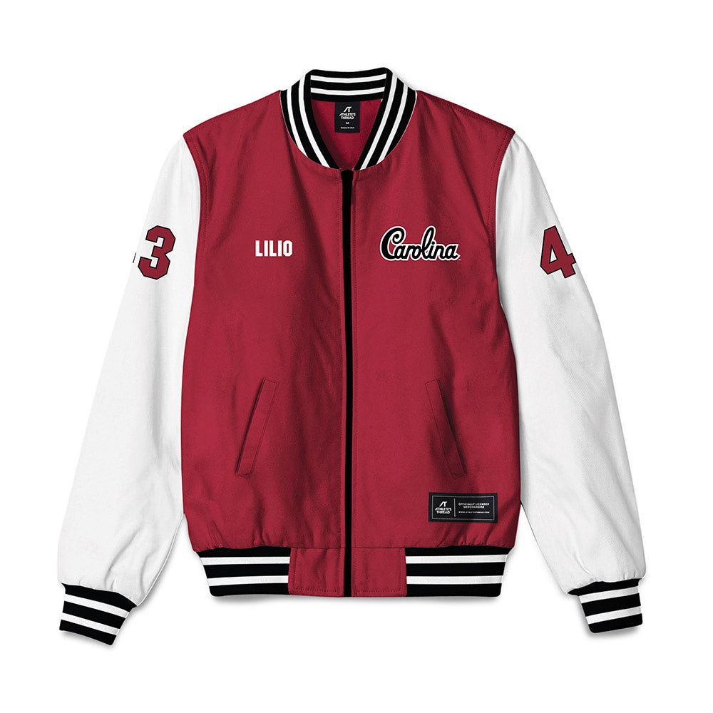 South Carolina - NCAA Softball : Quincee Lilio - Bomber Jacket-0
