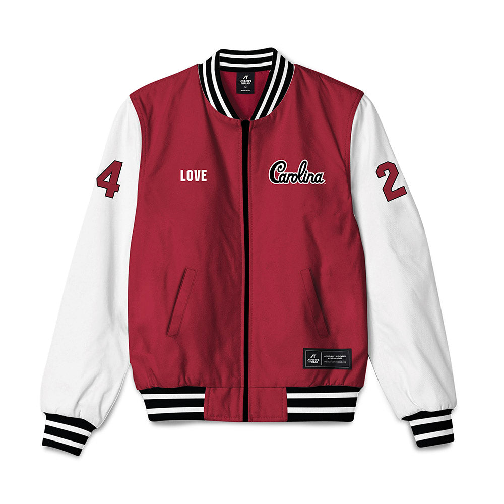 South Carolina - NCAA Football : Mason Love - Bomber Jacket-0