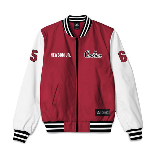 South Carolina - NCAA Football : Rodney Newsom Jr. - Bomber Jacket-0