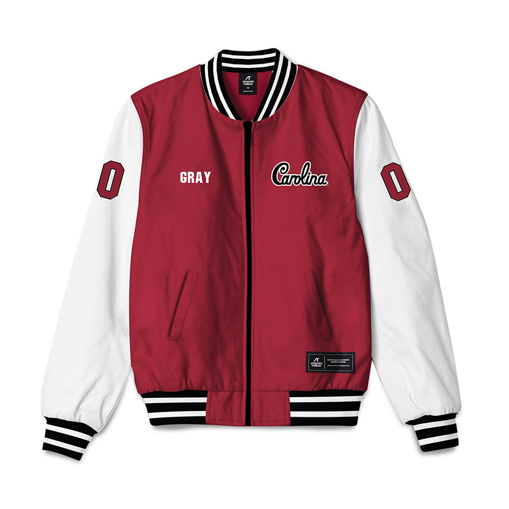 South Carolina - NCAA Football : Darius Gray - Bomber Jacket-0