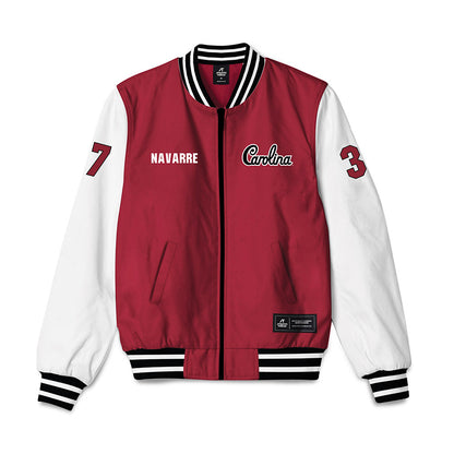 South Carolina - NCAA Baseball : Bryce Navarre - Bomber Jacket-0
