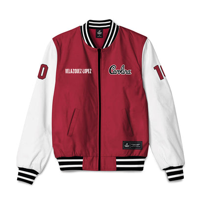 South Carolina - NCAA Men's Soccer : Alejandro Velazquez-Lopez - Bomber Jacket-0