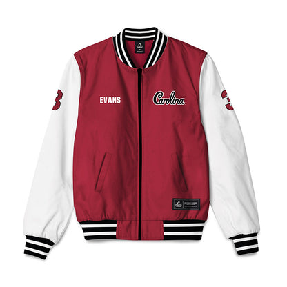 South Carolina - NCAA Baseball : Patrick Evans - Bomber Jacket-0