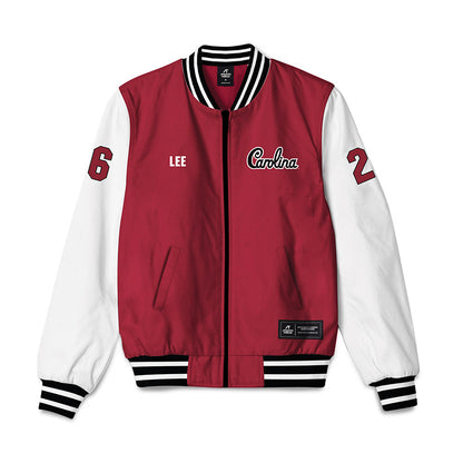 South Carolina - NCAA Women's Basketball : Jordan Lee - Bomber Jacket-0