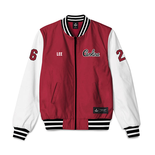 South Carolina - NCAA Women's Basketball : Jordan Lee - Bomber Jacket-0